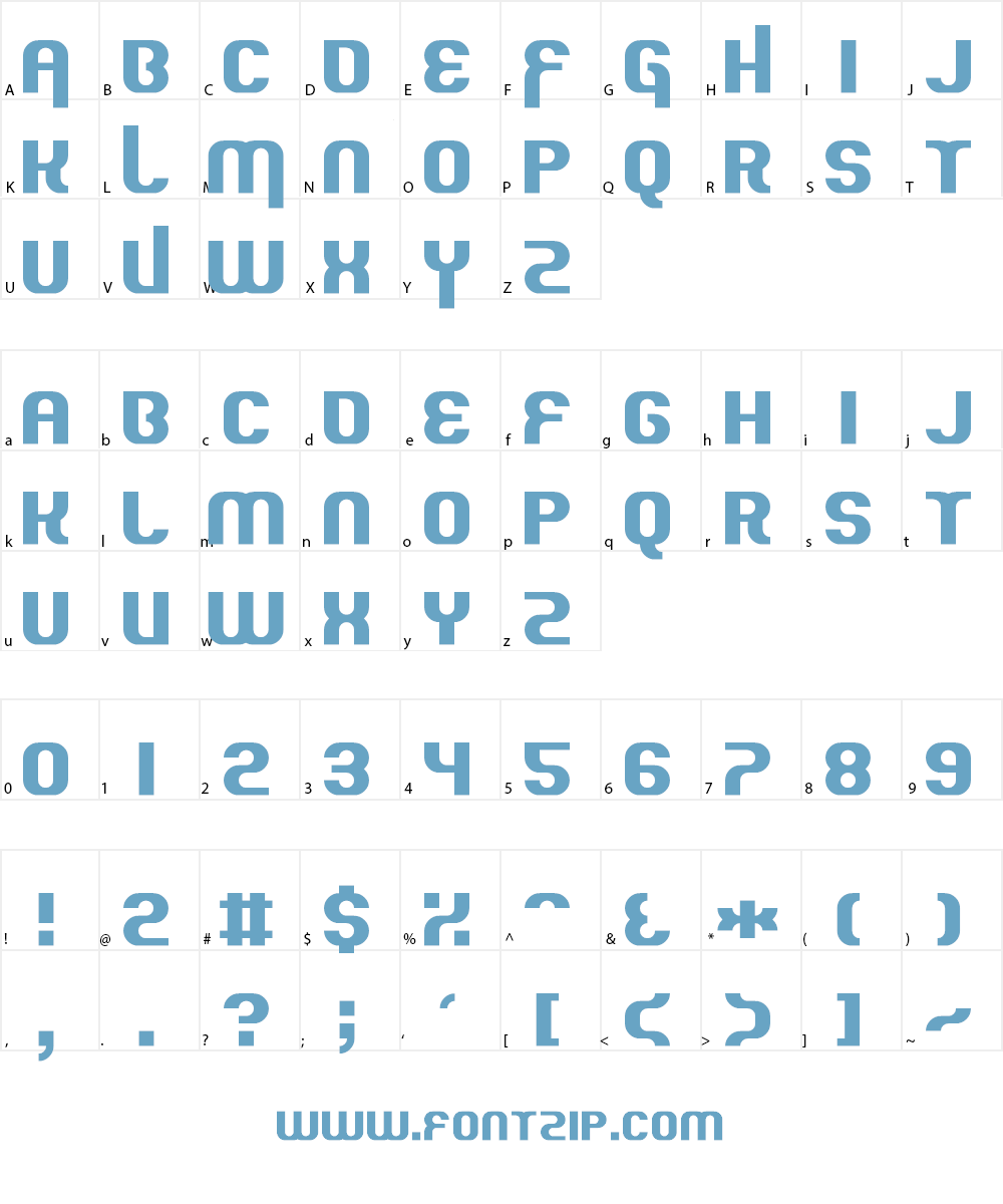 Quous Inno Font Character
